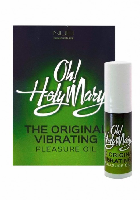 Масло унисекс с эффектом вибрации Oh! Holy Mary - 6 мл. - Nuei cosmetics - купить с доставкой в Северске
