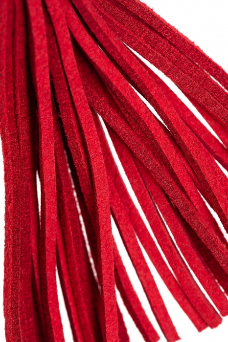 Зажимы на соски «Вилки» с красными кисточками из замши - Pecado - купить с доставкой в Северске