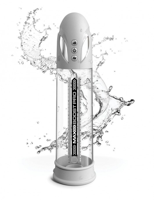 Белая вакуумная автоматическая помпа Max Boost Pro Flow - Pipedream - в Северске купить с доставкой