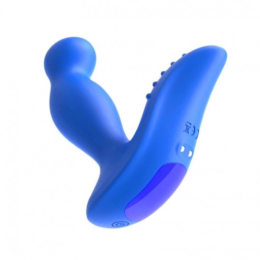 Синий вибромассажер простаты 3,5’’ P-spot Massager - 12,5 см. - Erokay - в Северске купить с доставкой