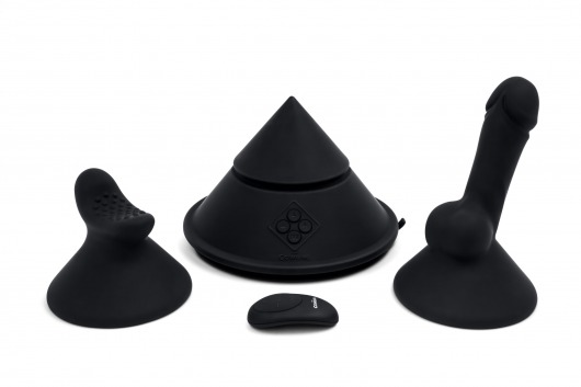Конусный вибромассажер Cowgirl Cone с 2 насадками - CowGirl - купить с доставкой в Северске