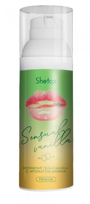 Интимная гель-смазка Shefox Premium «Чувственная ваниль» - 50 мл. - Shefox - купить с доставкой в Северске