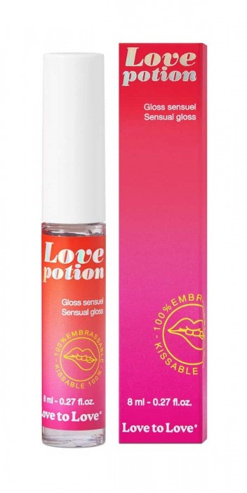 Возбуждающий блеск для губ Love Potion - 8 мл. - Love to Love - купить с доставкой в Северске