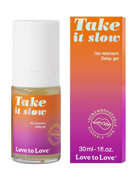 Пролонгирующий гель для мужчин Take It Slow - 30 мл. - Love to Love - купить с доставкой в Северске