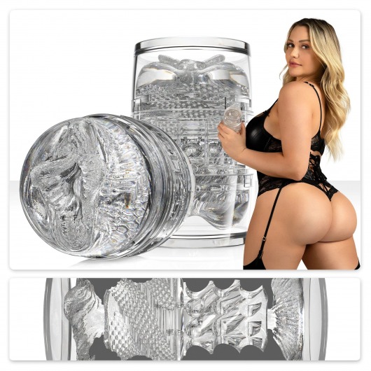 Прозрачный двусторонний мастурбатор Fleshlight Quickshot Mia Malkova - Fleshlight - в Северске купить с доставкой