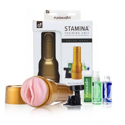 Набор для мастурбации Fleshlight Stamina Training Unit - Fleshlight - в Северске купить с доставкой