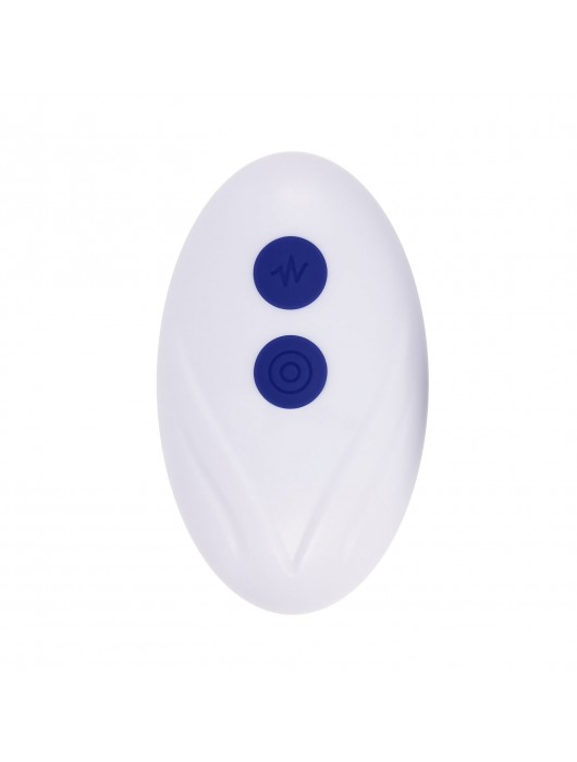 Синее эрекционное виброкольцо с клиторальной подушечкой и пультом ДУ Adjustable Fun Ring - Zero Tolerance - в Северске купить с доставкой