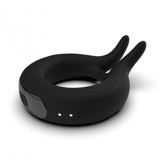 Черное эрекционное кольцо Marry Me Rechargeable Vibrating Cockring - Adrien Lastic - в Северске купить с доставкой