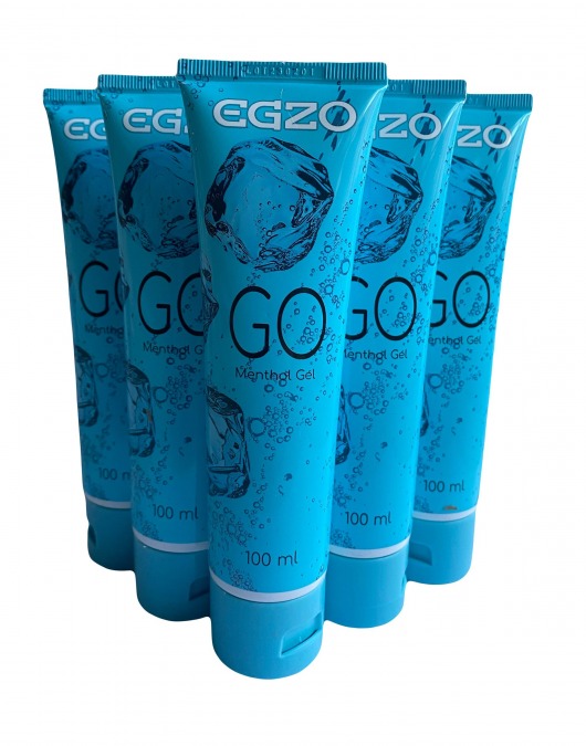 Набор из 5 пролонгирующих лубрикантов на водной основе Egzo Go (по 100 мл.) - EGZO - купить с доставкой в Северске