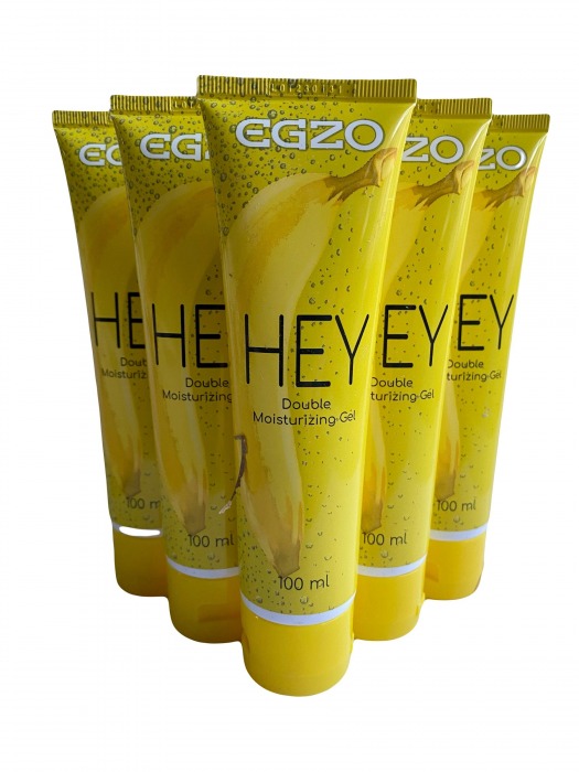 Набор из 5 анальных лубрикантов на водной основе Egzo Hey (по 100 мл.) - EGZO - купить с доставкой в Северске