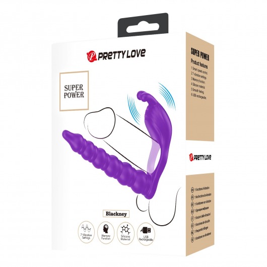 Лиловая насадка для двойного проникновения Blackney - Baile - купить с доставкой в Северске