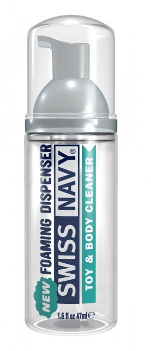 Очищающая пенка для игрушек и тела Toy   Body Cleaner Foamer - 47 мл. - Swiss navy - купить с доставкой в Северске