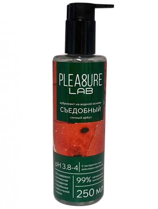Лубрикант на водной основе Pleasure Lab с ароматом арбуза - 250 мл. - Pleasure Lab - купить с доставкой в Северске