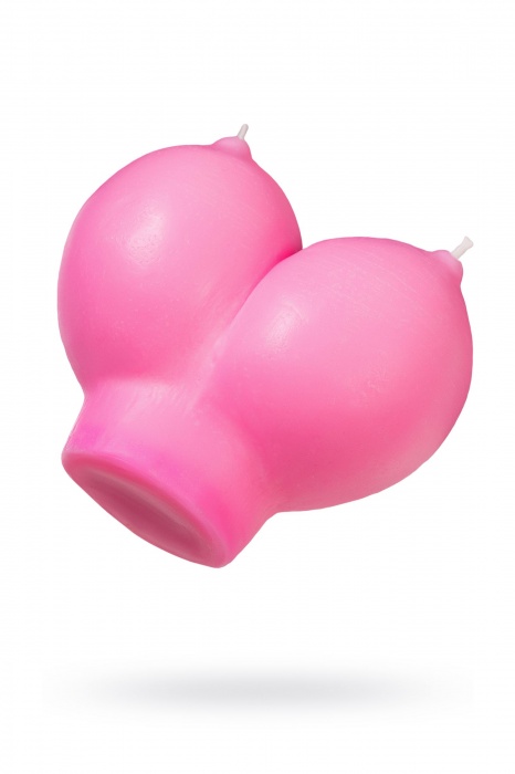 Розовая свеча «Сиськи» - 150 гр. - Pecado - купить с доставкой в Северске