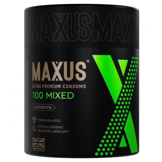 Презервативы MAXUS Mixed - 100 шт. - Maxus - купить с доставкой в Северске