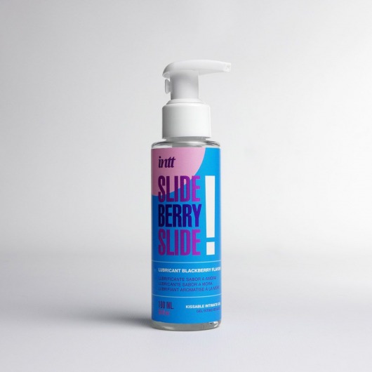 Увлажняющий гель с ароматом ежевики Slide Berry Slide - 100 мл. - INTT - купить с доставкой в Северске
