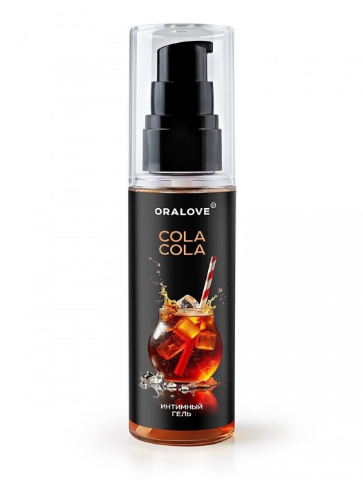 Съедобная смазка на водной основе с ароматом колы - 60 гр. - Биоритм - купить с доставкой в Северске