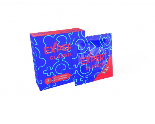 Презервативы увеличенного размера Expert Classic XXL - 3 шт. - Expert - купить с доставкой в Северске