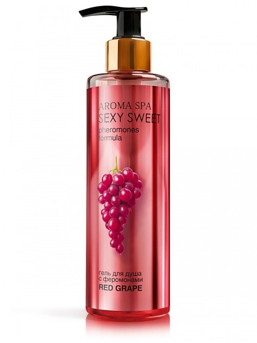 Гель для душа с феромонами и ароматом винограда Red Grape - 200 мл. -  - Магазин феромонов в Северске