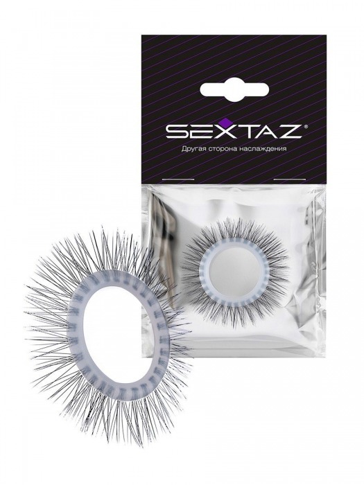 Круглое эрекционное кольцо с «ресничками» - Sextaz - в Северске купить с доставкой