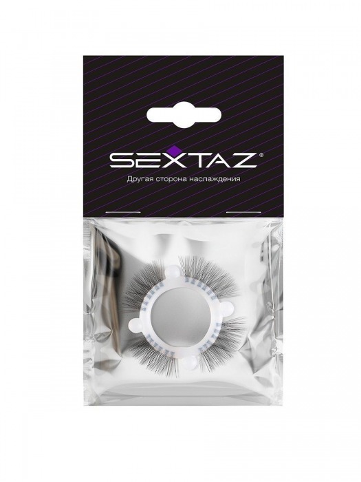 Эластичное кольцо с «ресничками» и 4 шариками - Sextaz - в Северске купить с доставкой