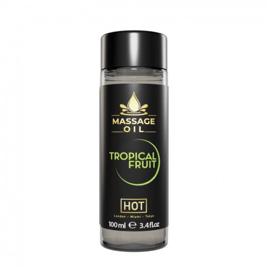Массажное масло c ароматом тропических фруктов Massage Oil - 100 мл. - HOT - купить с доставкой в Северске