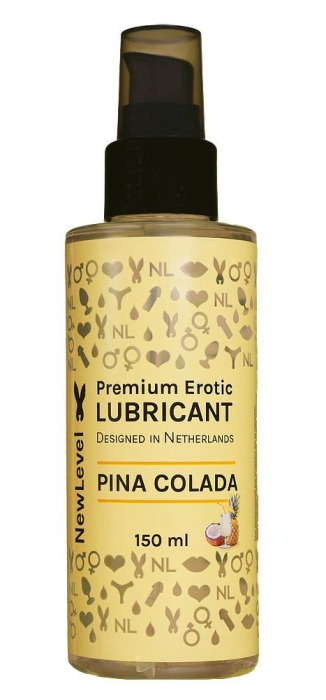 Ароматизированный лубрикант на водной основе NewLevel Pina Colada - 150 мл. - NewLevel - купить с доставкой в Северске