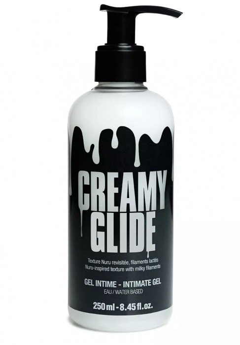 Лубрикант на водной основе Creamy Glide с консистенцией спермы - 250 мл. - Strap-on-me - купить с доставкой в Северске