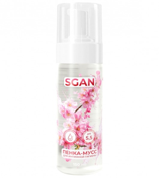 Пенка-мусс для интимной гигиены SGAN с пребиотиками - 150 мл. - SGAN - купить с доставкой в Северске