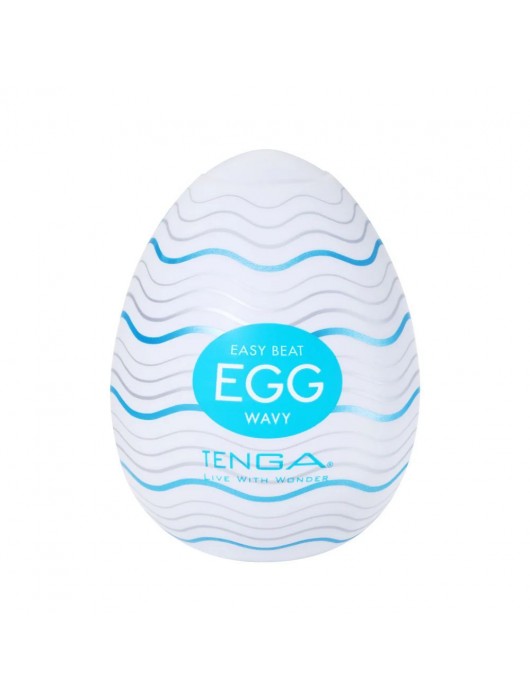 Мастурбатор-яйцо Tenga Egg Wavy - Tenga - в Северске купить с доставкой