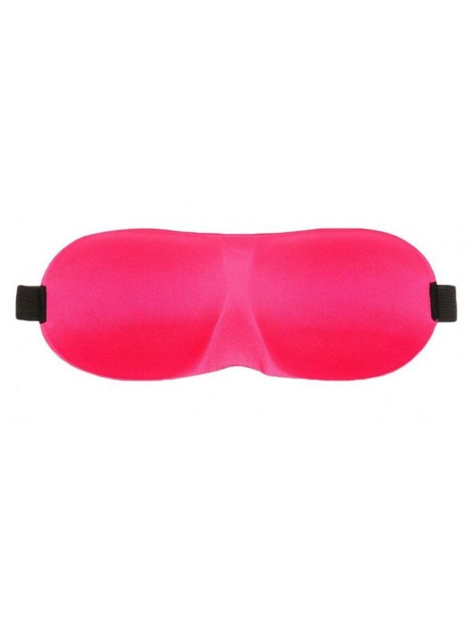 Розовая глухая маска на резинке - Sitabella - купить с доставкой в Северске