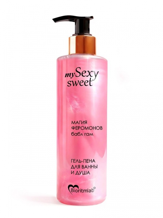 Гель-пена для ванны и душа Sexy Sweet с феромонами и ароматом бабл-гам - 200 мл. -  - Магазин феромонов в Северске