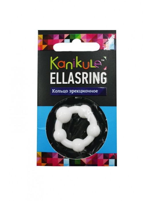 Цветное эрекционное кольцо с шариками Ellasring - Sitabella - в Северске купить с доставкой