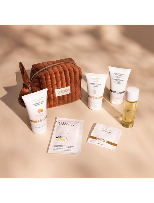 Набор YESforLOV La Trousse Enchantée в коричневой косметичке - YESforLOV - купить с доставкой в Северске