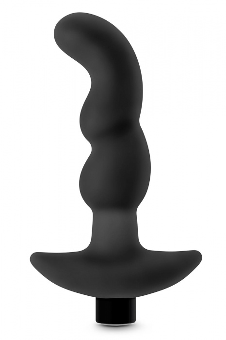 Черный вибромассажер простаты Prostate Massager 03 - 15,2 см. - Blush Novelties - в Северске купить с доставкой