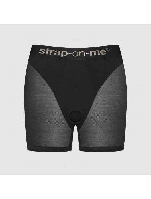 Трусики-шорты для фиксации насадок Strap-on-me Harness Lingerie Halo - size S - Strap-on-me - купить с доставкой в Северске