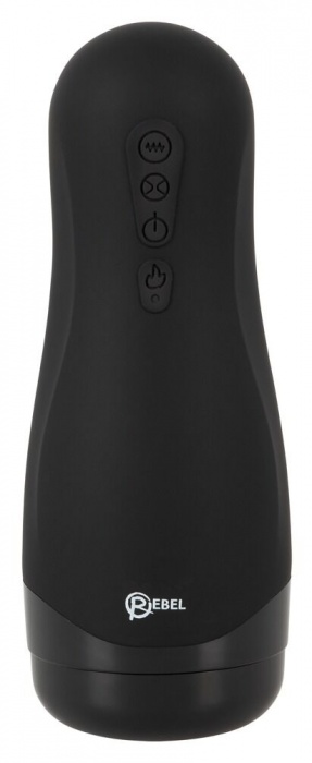 Черный вибромастурбатор с подогревом Masturbator with 3 Functions - Orion - в Северске купить с доставкой