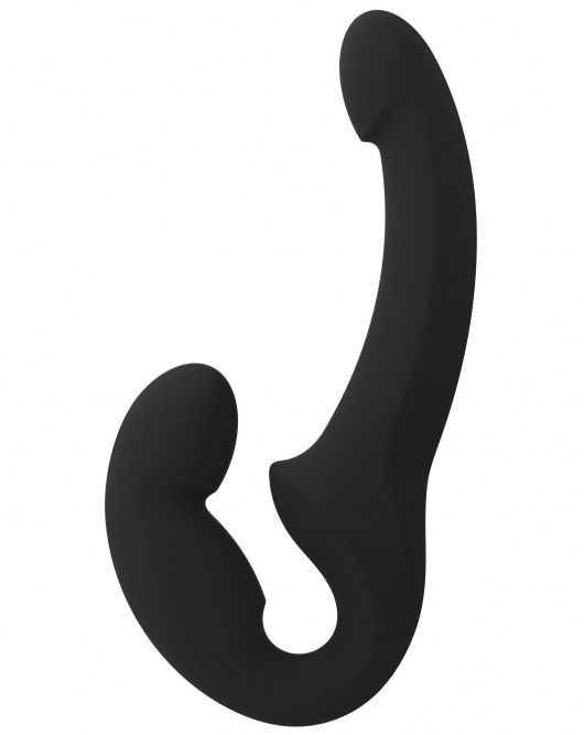 Черный безремневой страпон Share Lite - Fun Factory - купить с доставкой в Северске