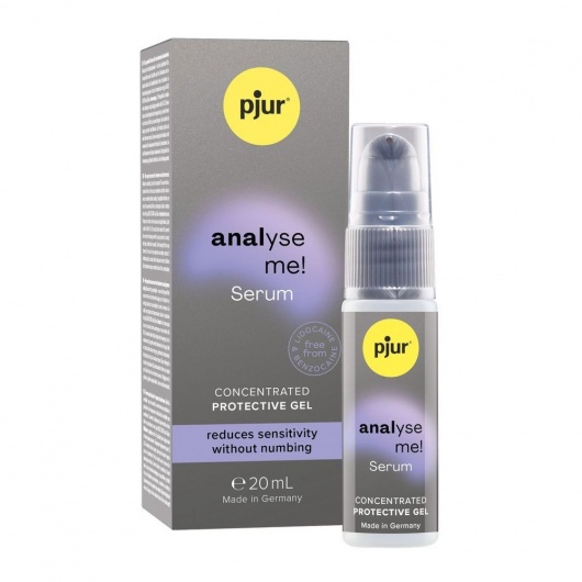 Расслабляющая анальная сыворотка pjur Analyse Me Serum - 20 мл. - Pjur - купить с доставкой в Северске