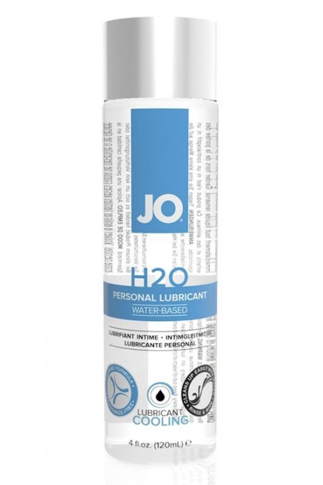 Охлаждающий лубрикант на водной основе JO Personal Lubricant H2O COOLING - 120 мл. - System JO - купить с доставкой в Северске