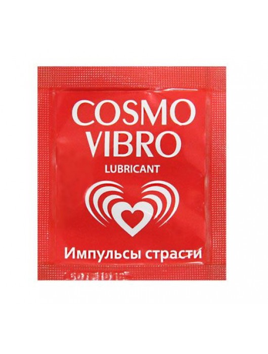 Пробник женского стимулирующего лубриканта на силиконовой основе Cosmo Vibro - 3 гр. - Биоритм - купить с доставкой в Северске