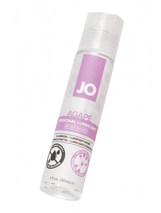 Лубрикант на водной основе для женщин JO AGAPE ORIGINAL - 30 мл. - System JO - купить с доставкой в Северске