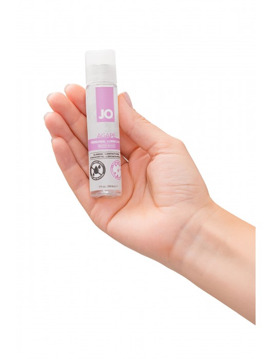 Лубрикант на водной основе для женщин JO AGAPE ORIGINAL - 30 мл. - System JO - купить с доставкой в Северске