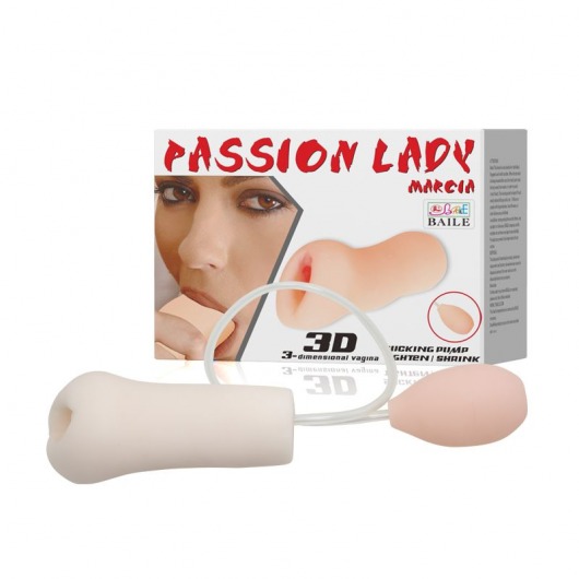Мастурбатор Passion Lady Marcia с грушей для имитации посасывания - Baile - в Северске купить с доставкой