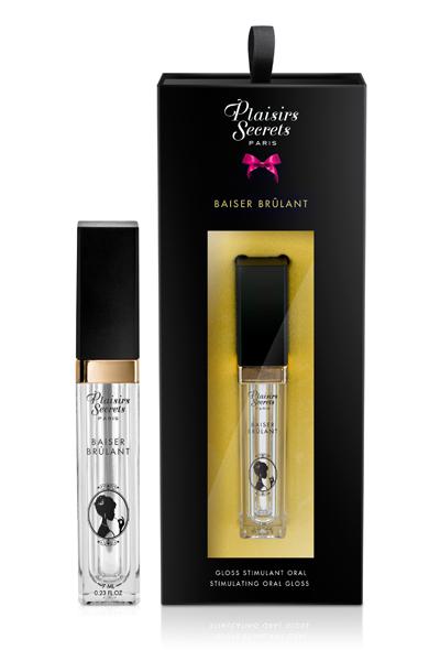 Стимулирующий блеск для губ Baiser Brulant Gloss Plaisirs Secrets - 7 мл. - Plaisir Secret - купить с доставкой в Северске