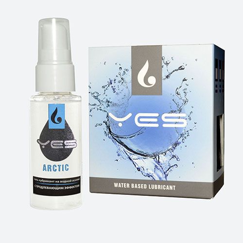 Интимный гель-лубрикант Yes Arctic с продлевающим эффектом - 30 мл. - Sitabella - купить с доставкой в Северске