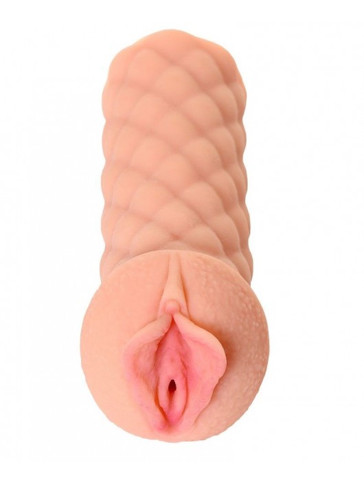 Телесный мастурбатор-вагина Elegance с двойным слоем - KOKOS - в Северске купить с доставкой