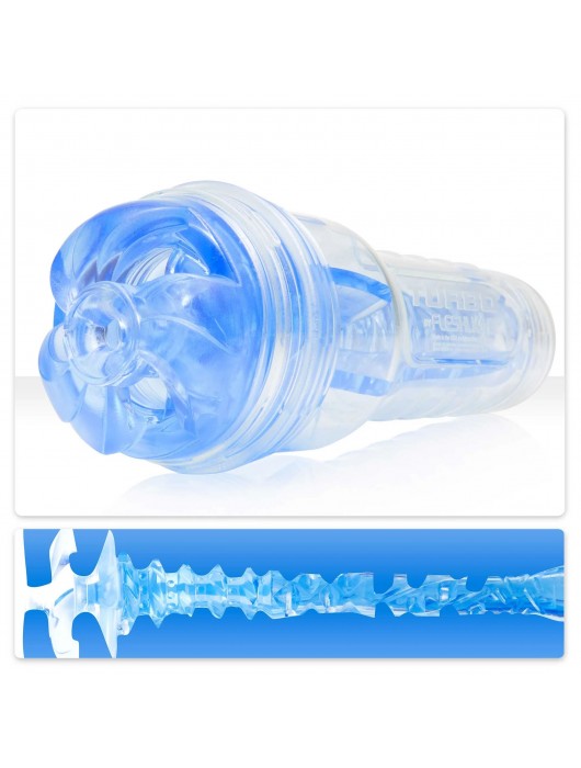 Мастурбатор Fleshlight Turbo - Trust Blue Ice - Fleshlight - в Северске купить с доставкой