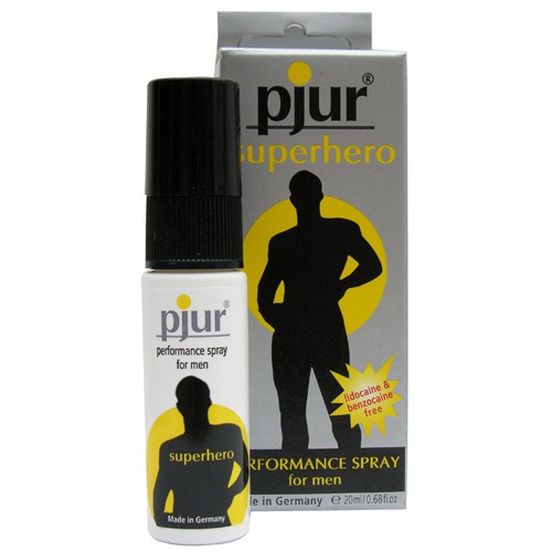 Пролонгирующий мужской спрей pjur SUPERHERO spray - 20 мл. - Pjur - купить с доставкой в Северске