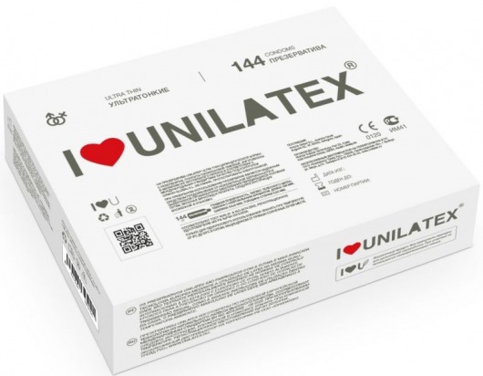 Ультратонкие презервативы Unilatex Ultra Thin - 144 шт. - Unilatex - купить с доставкой в Северске